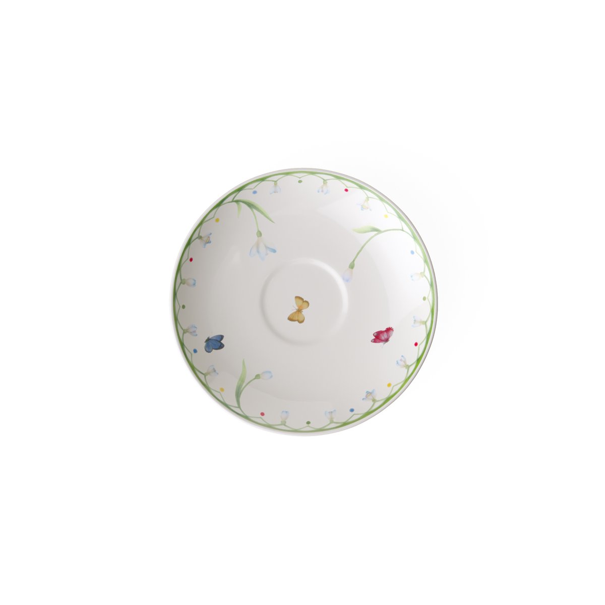 Soucoupe Tasse Moka COLOURFUL SPRING vert, VILLEROY & BOCH