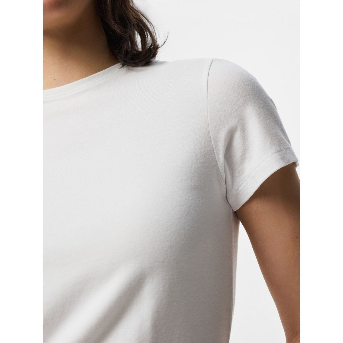 T-Shirt bright white, PIECES