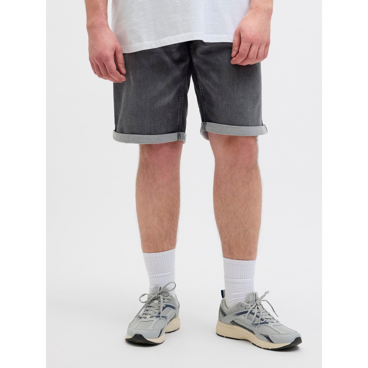 Short Coupe Classique black denim, JACK & JONES