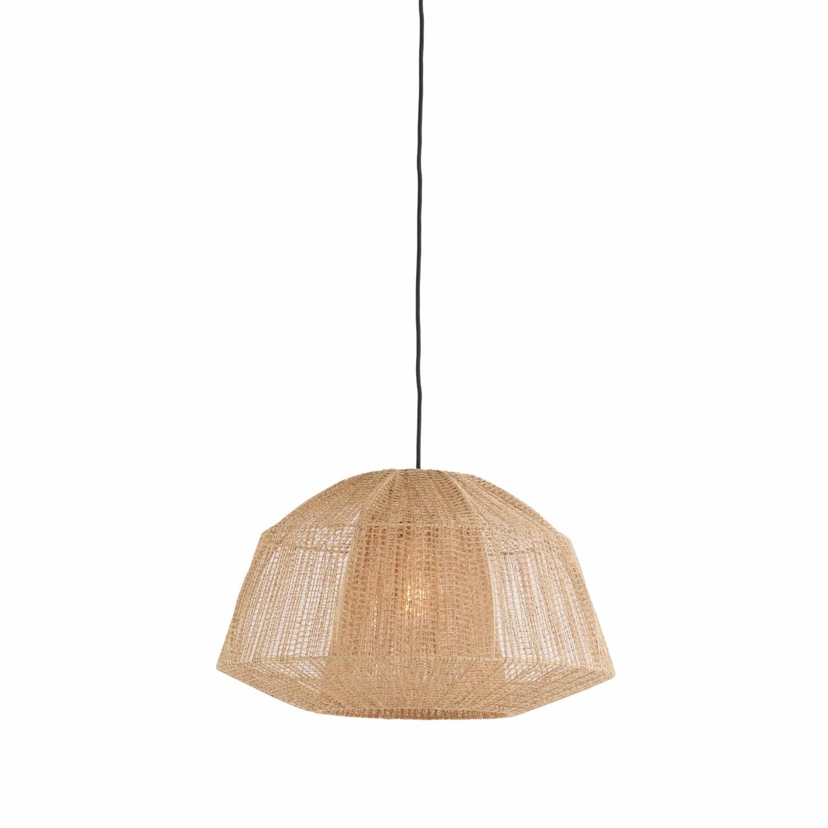 Lampe Suspendue Textiles MACUL naturel, LIGHT & LIVING 