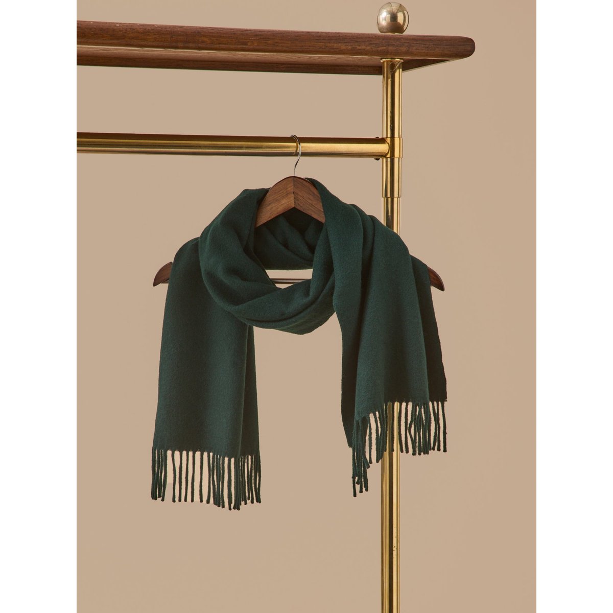 Écharpe laine made in France* vert anglais, CYRILLUS