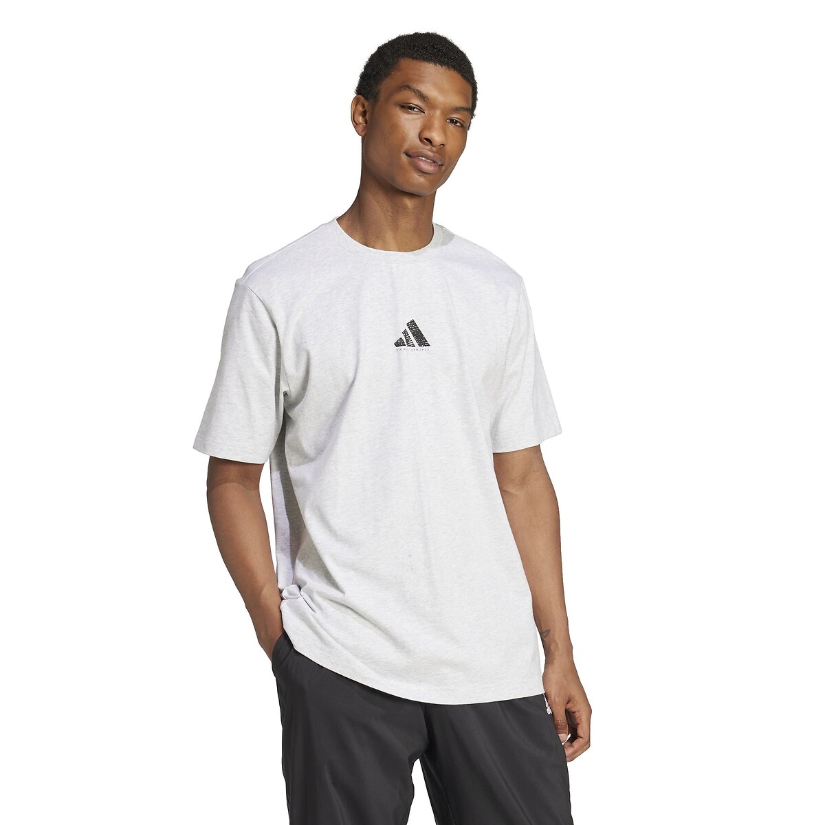 T-shirt manches courtes Codes Photoreal gris clair, ADIDAS SPORTSWEAR