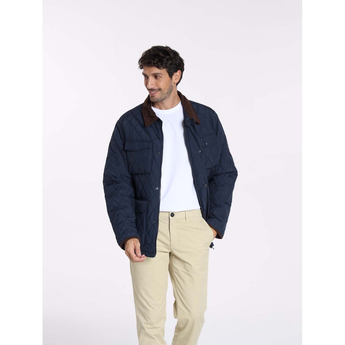 Vestes en regular MATEL marine, GENTLEMAN FARMER