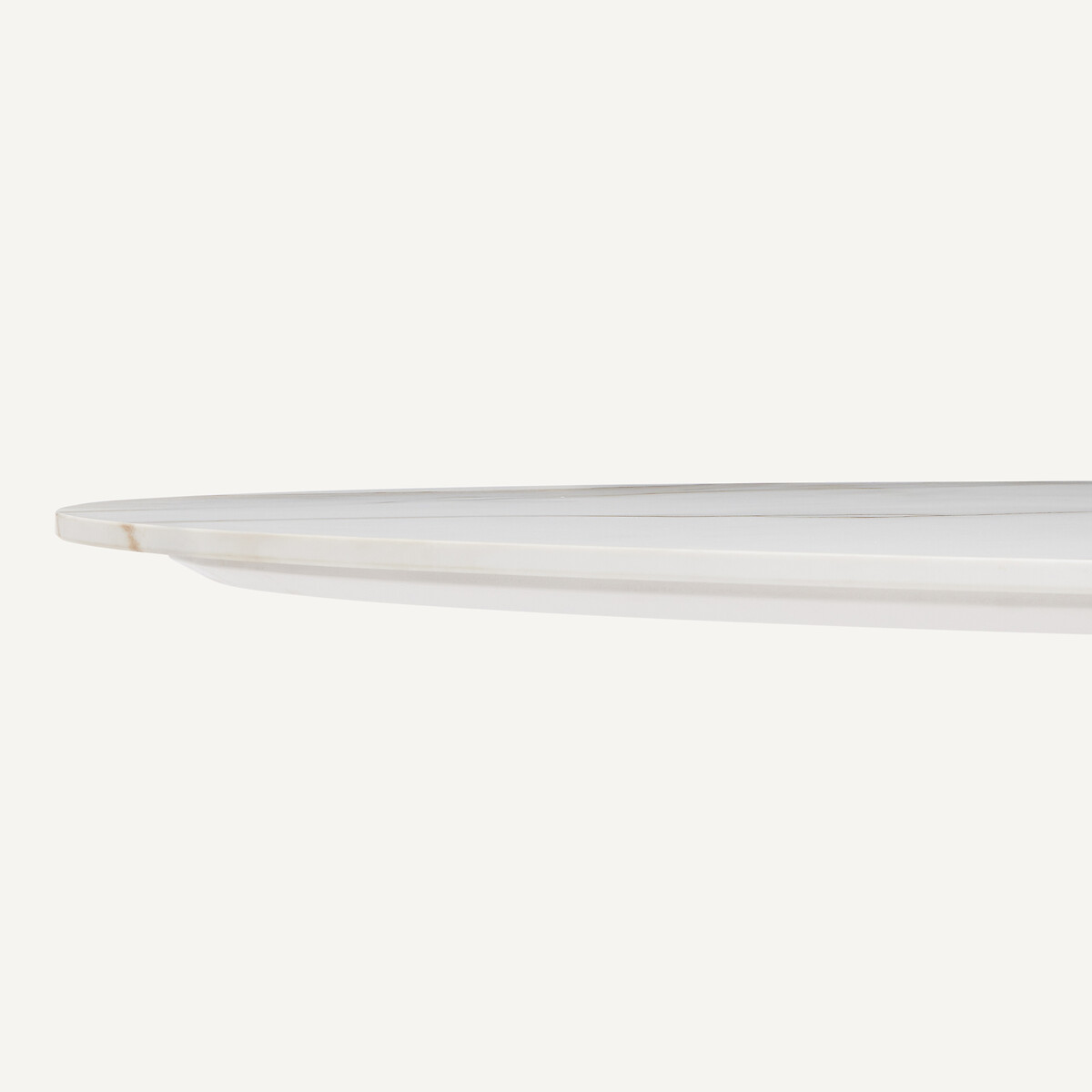Tischplatte Ellipse Keramik L170 cm, Elipso keramik weiss, AM.PM