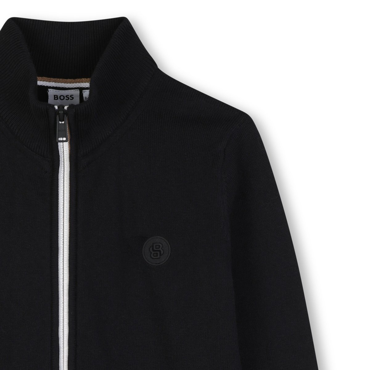 Cardigan en tricot black, BOSS KIDSWEAR