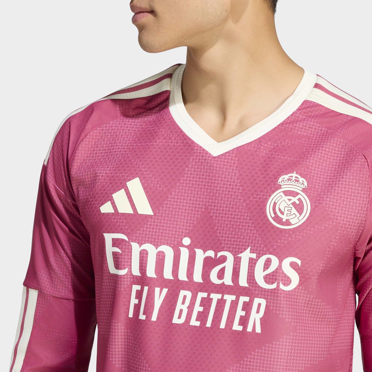 Maillot Manches Longues Third Real Madrid Authentique Maillot Manches Longues Third Real Madrid Authentique wild pink, adidas Performance