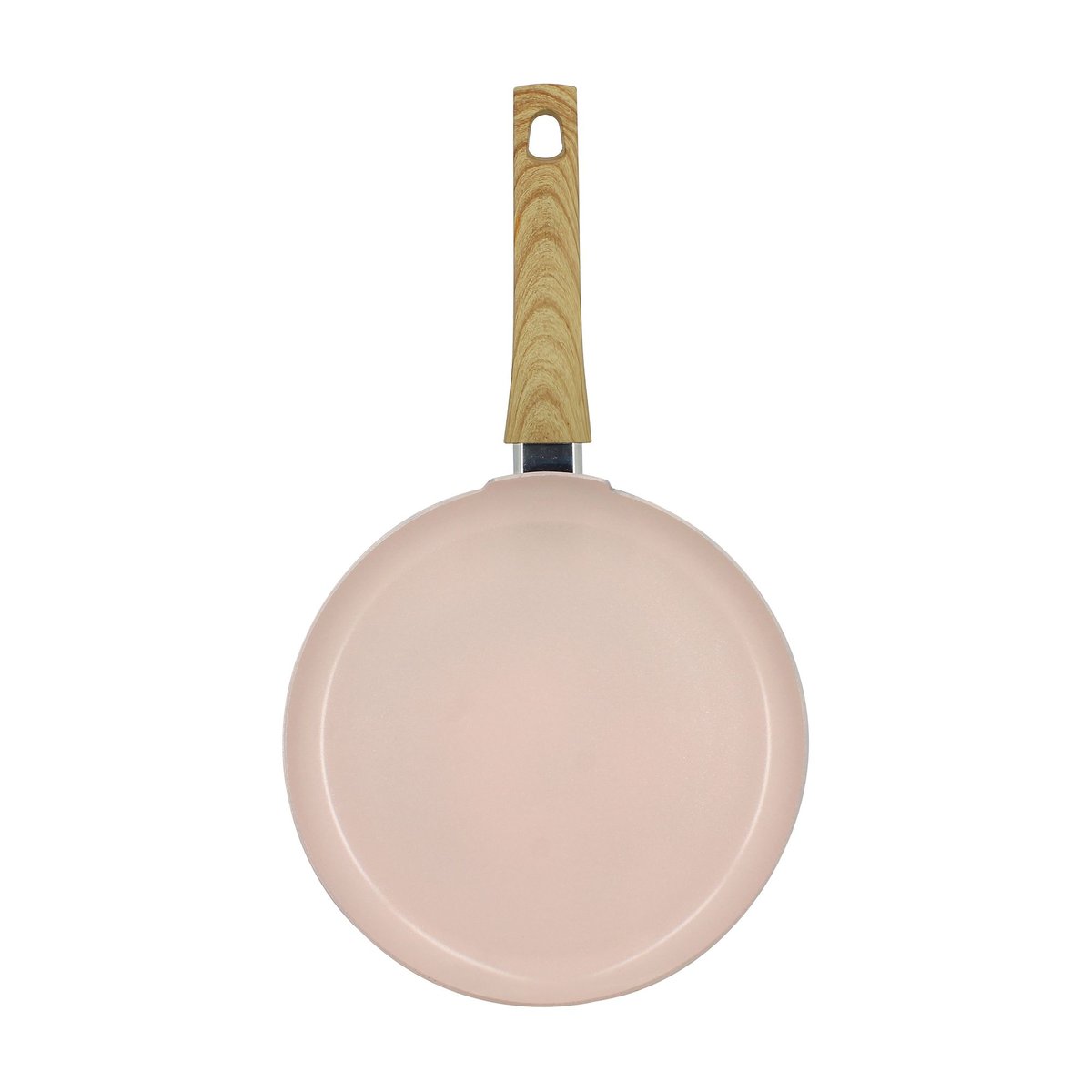 Crêpière en aluminium 26cm, COLORAMA rose, MENASTYL