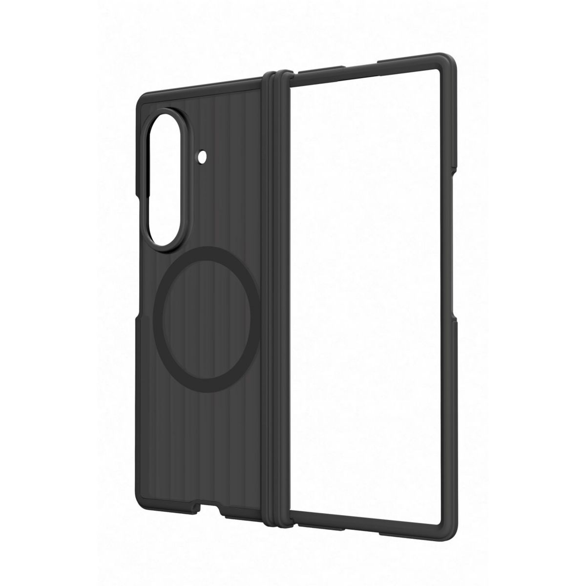 Coque Fold Ultra 8 renforcée magnetique Noir couleur unique, SAMSUNG