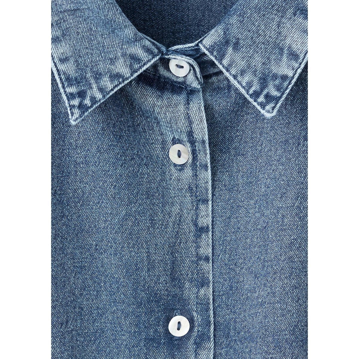 BLOUSE CAMDEN bleu foncé, MANGO TEEN