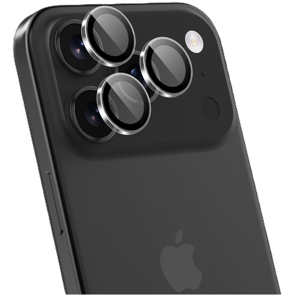 Pack iPhone 18 Pro Max + 3 Protège Lentilles couleur unique, FORCE GLASS