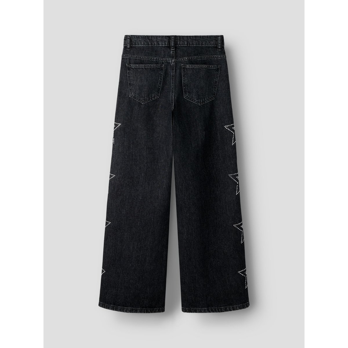 Jean À Coupe Ample gris - dark grey denim1, NAME IT