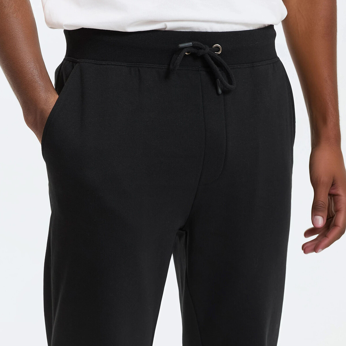 Pantalon esprit jogging noir, LA REDOUTE COLLECTIONS