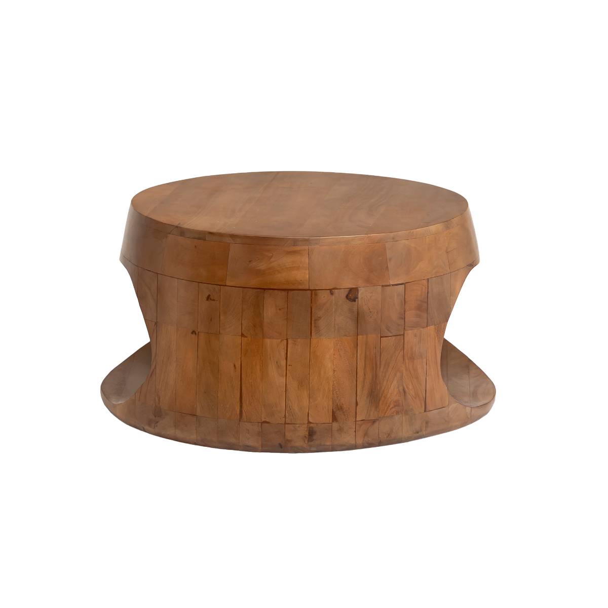 Table basse en bois de manguier AZURE bois foncé, MADE IN MEUBLES 