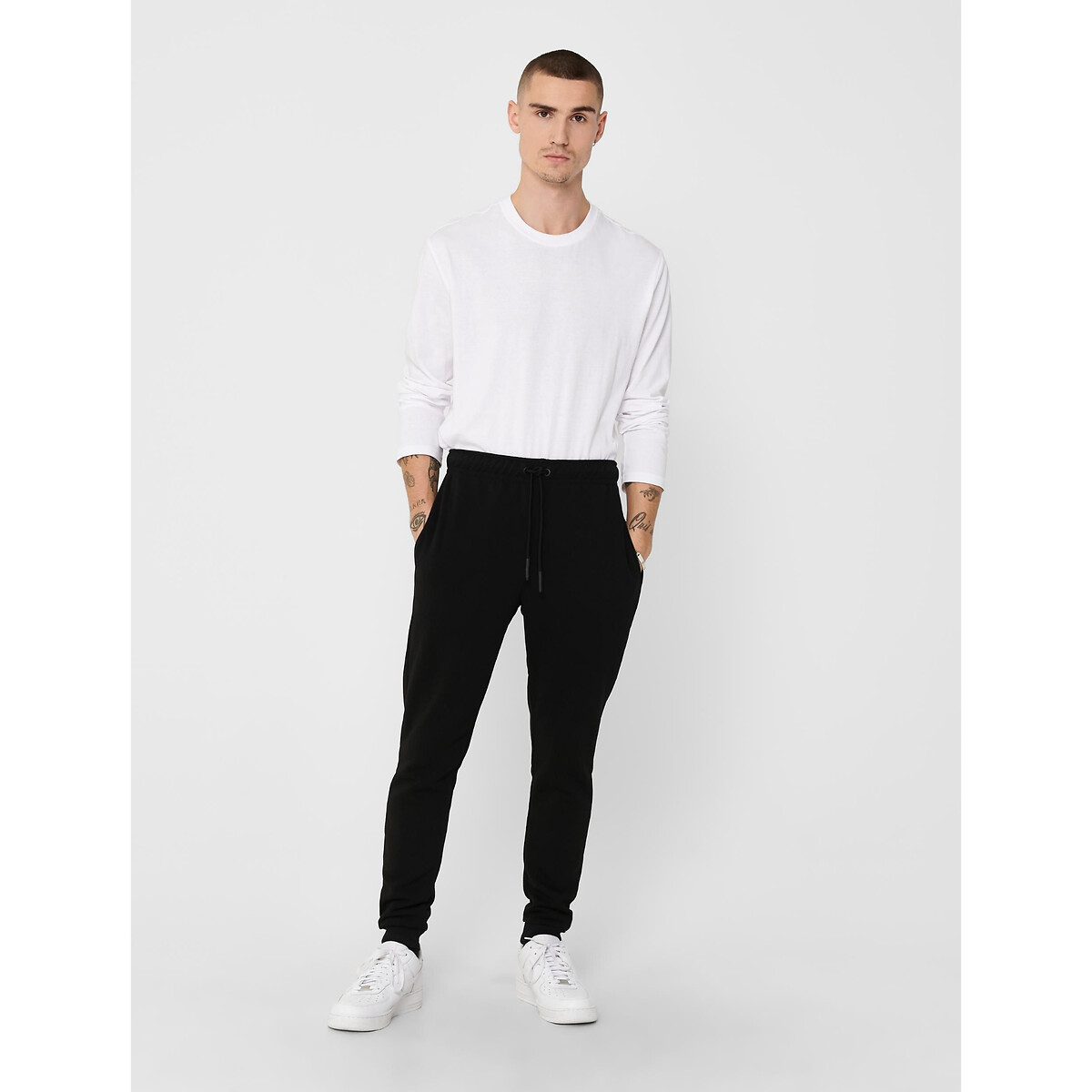 Pantalon de jogging Onsceres noir, ONLY & SONS