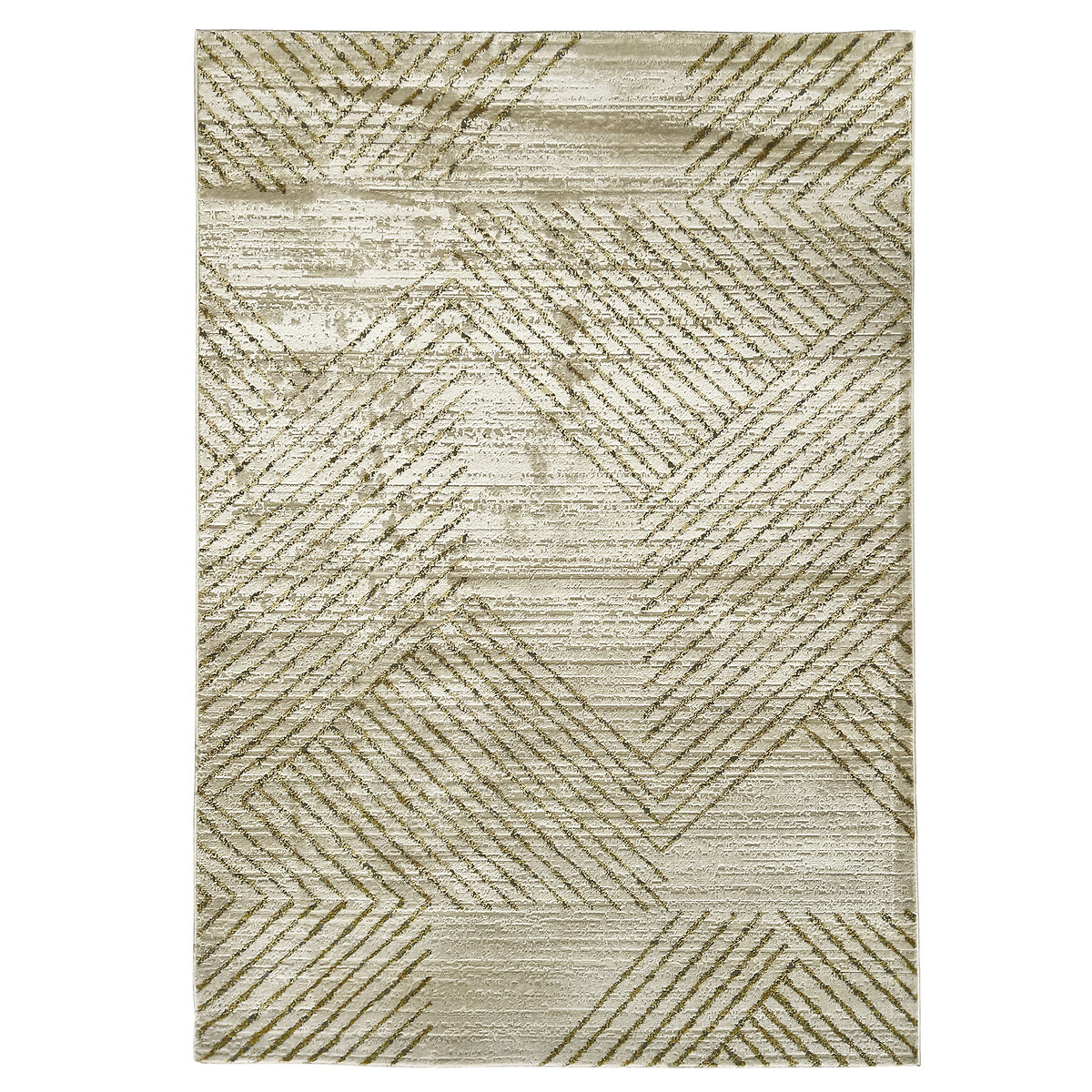 Abstract Line Pattern Rug ivory, SO'HOME