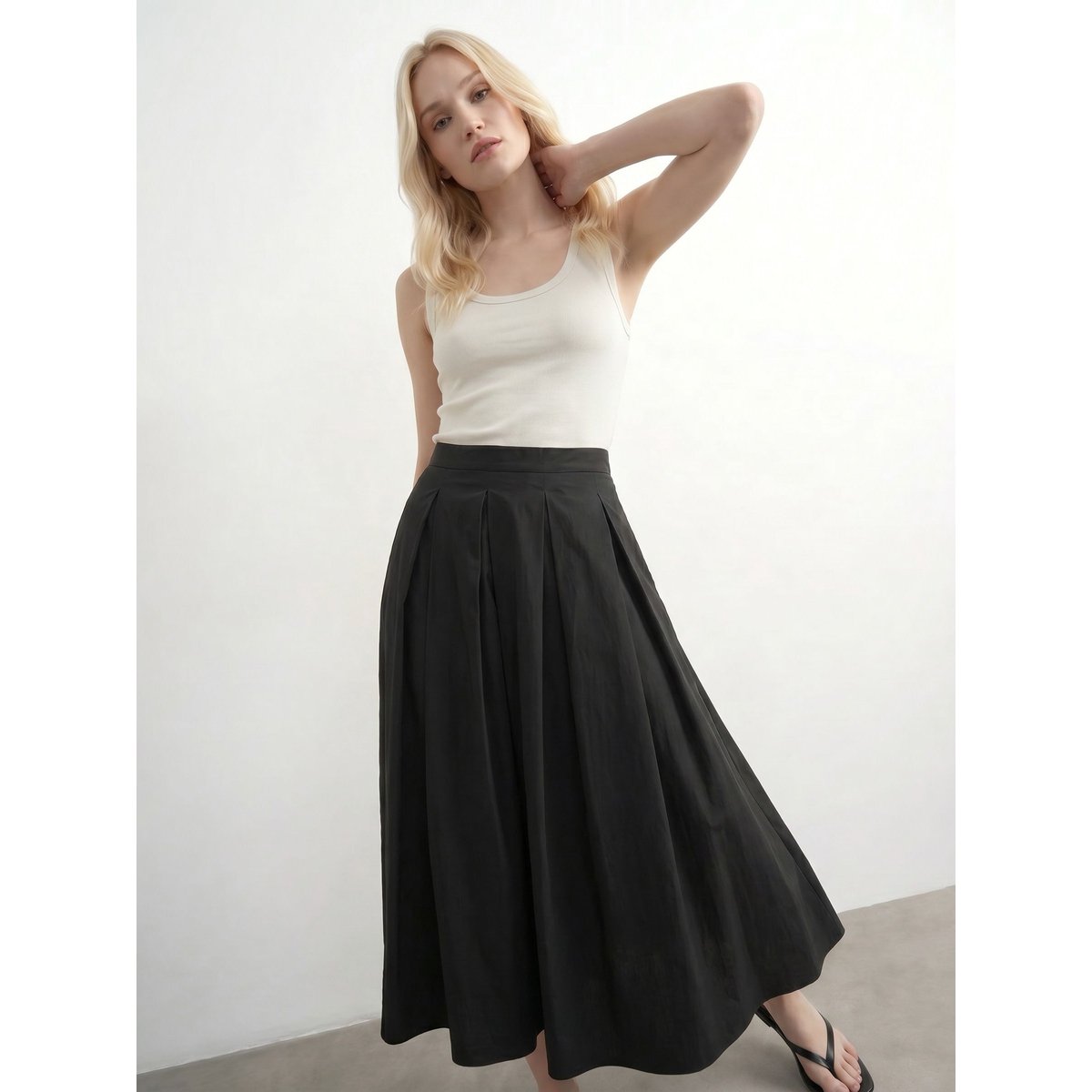 Jupe Trapèze black, VERO MODA