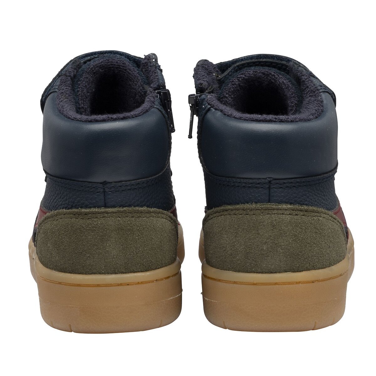 Kids Talon High Top Trainers navy blue/red, GOLA