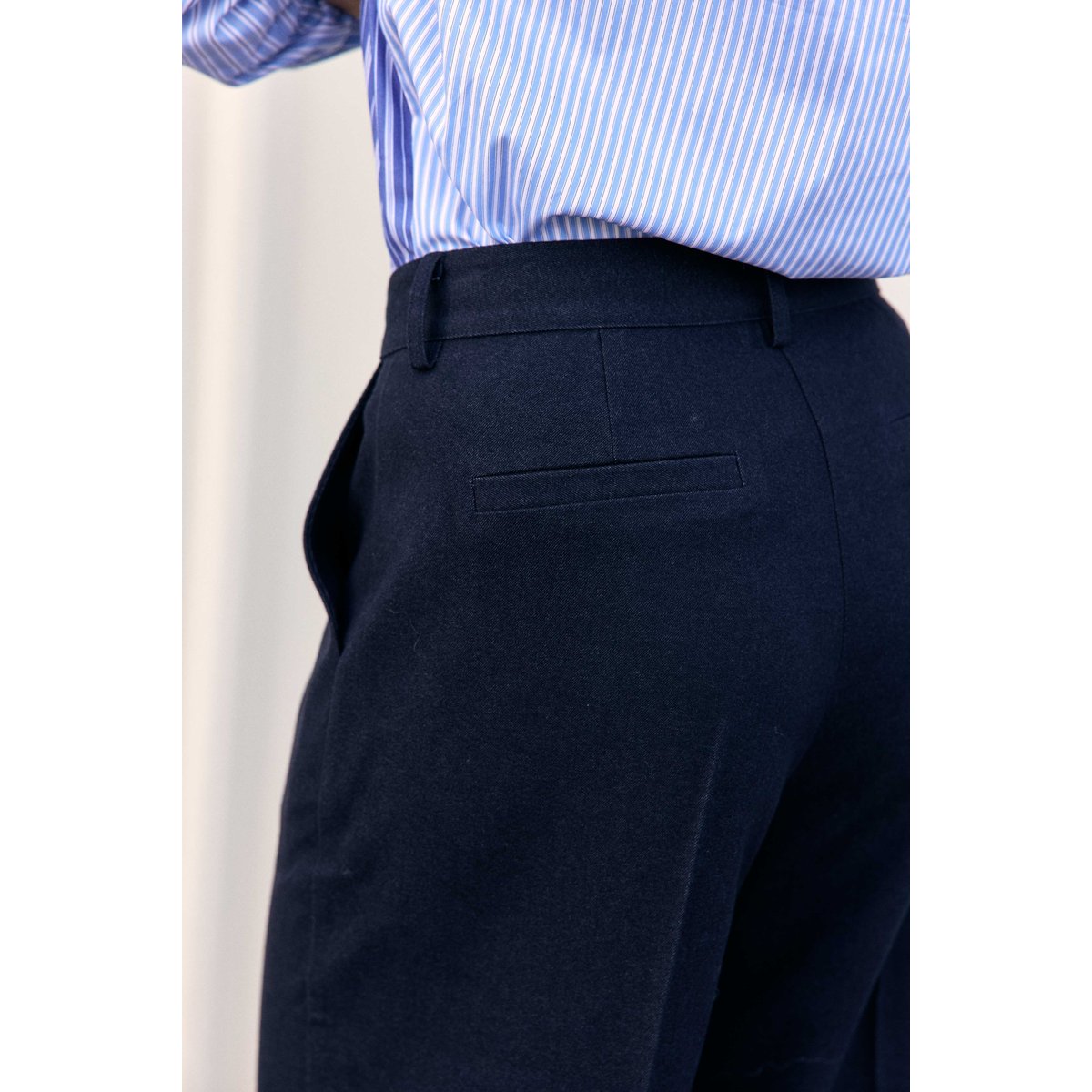 PANTALON uni PETRONY 25-marine, LA PETITE ETOILE