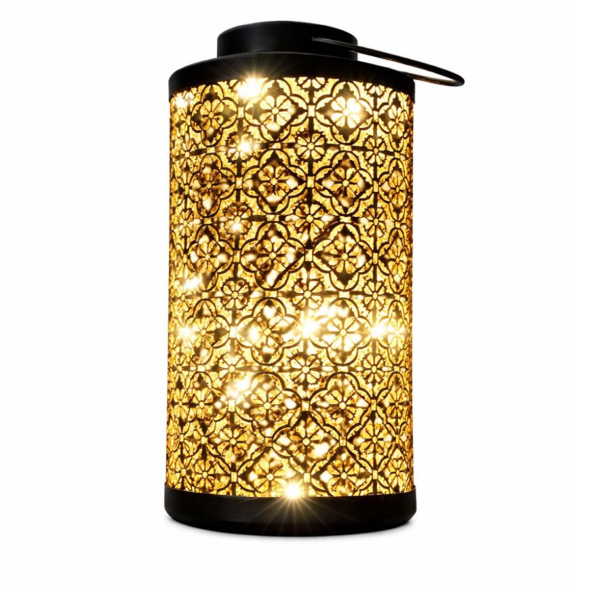 Lanterne solaire Andaluz 30 cm couleur unique, WATT ET HOME