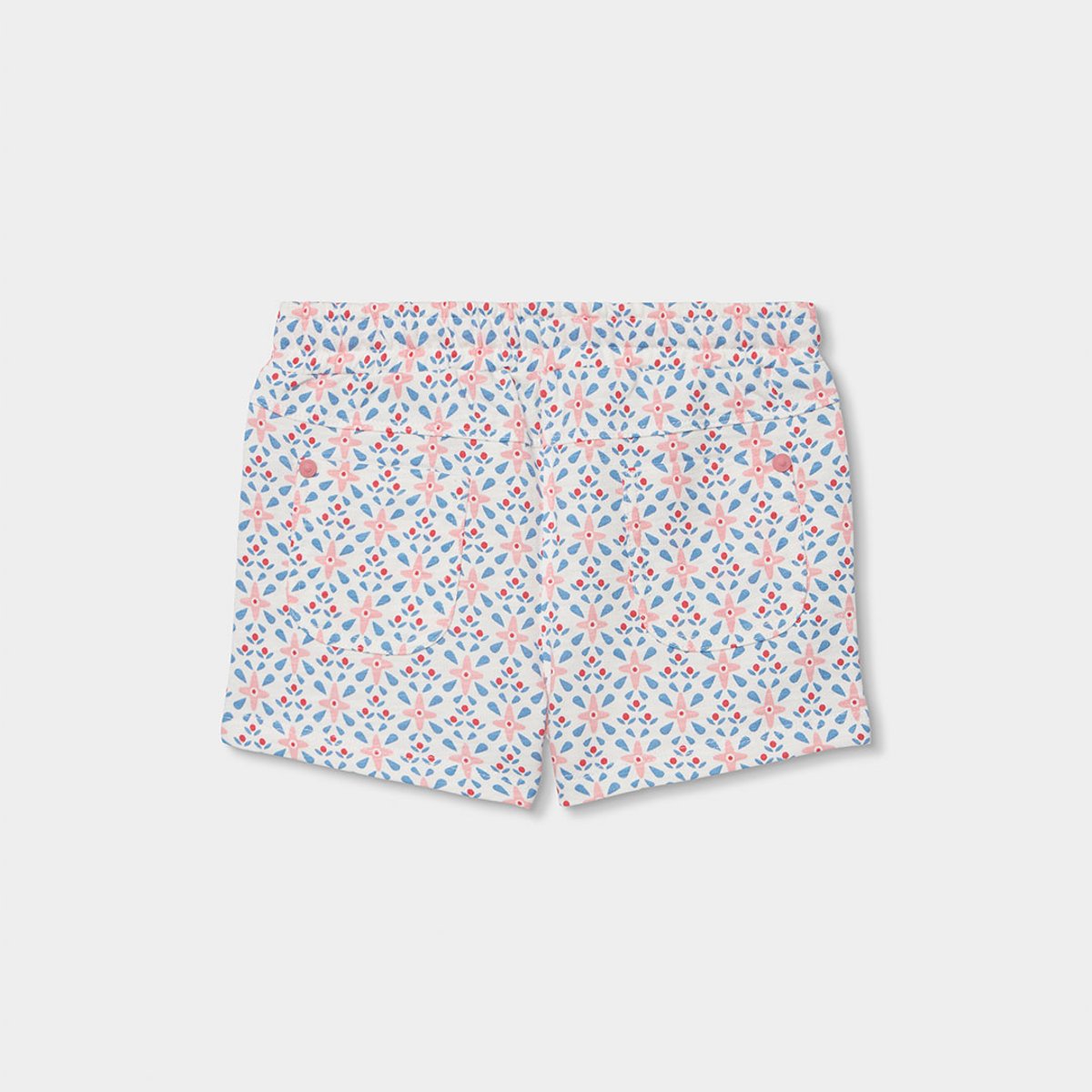 Short garçon molleton imprimé multicolore, BOBOLI