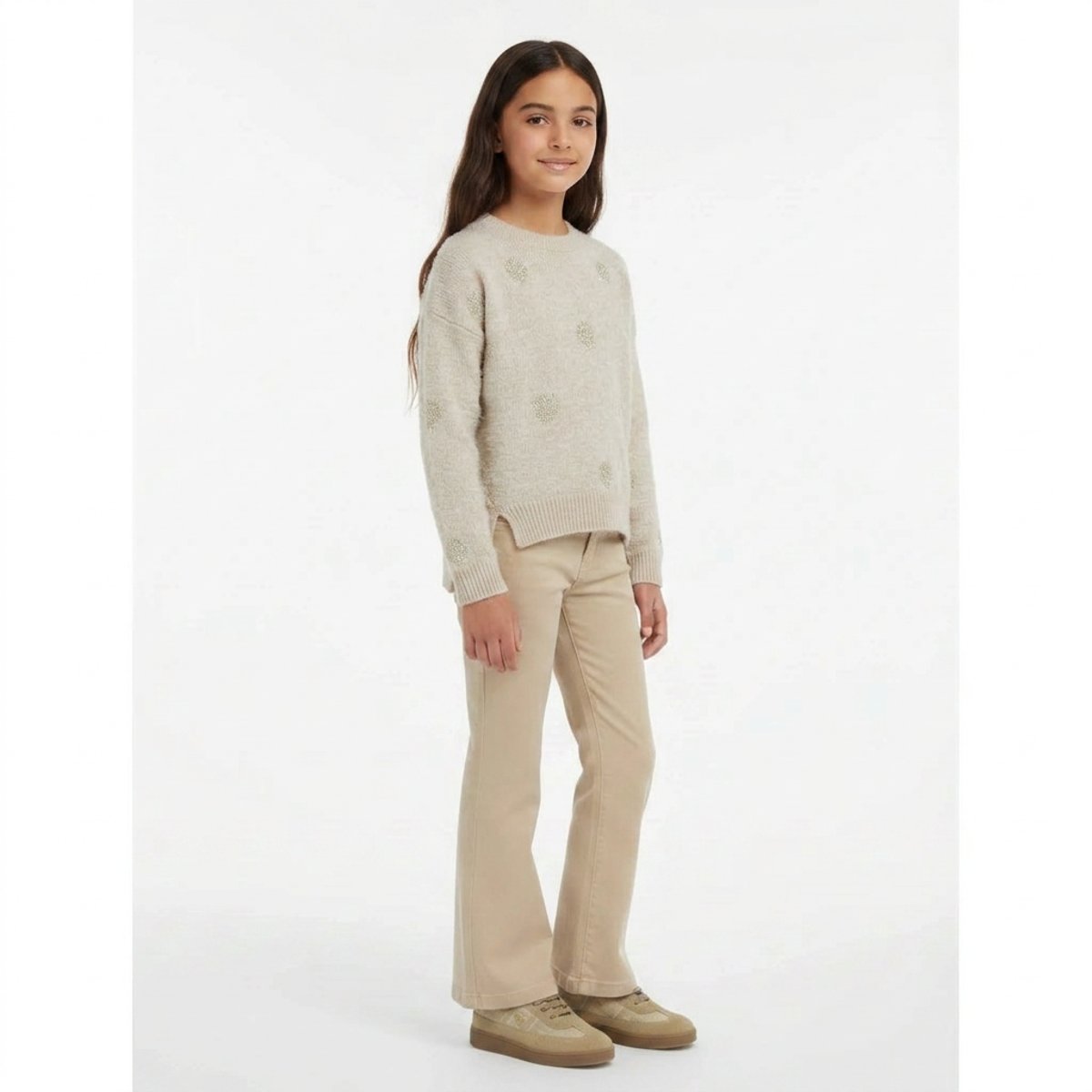 Pull - Très bon état beige, MAYORAL