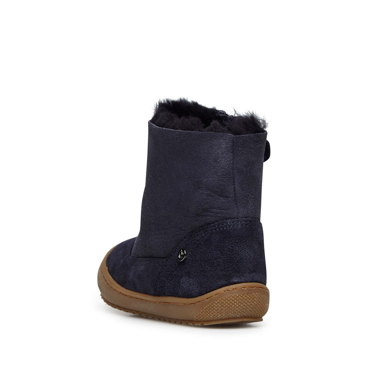 Bottines Doublées De Laine Cozy Hug marine, NATURINO