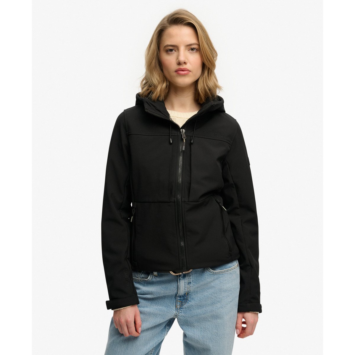 Veste Trekker Classic à Capuche météorite noir, SUPERDRY