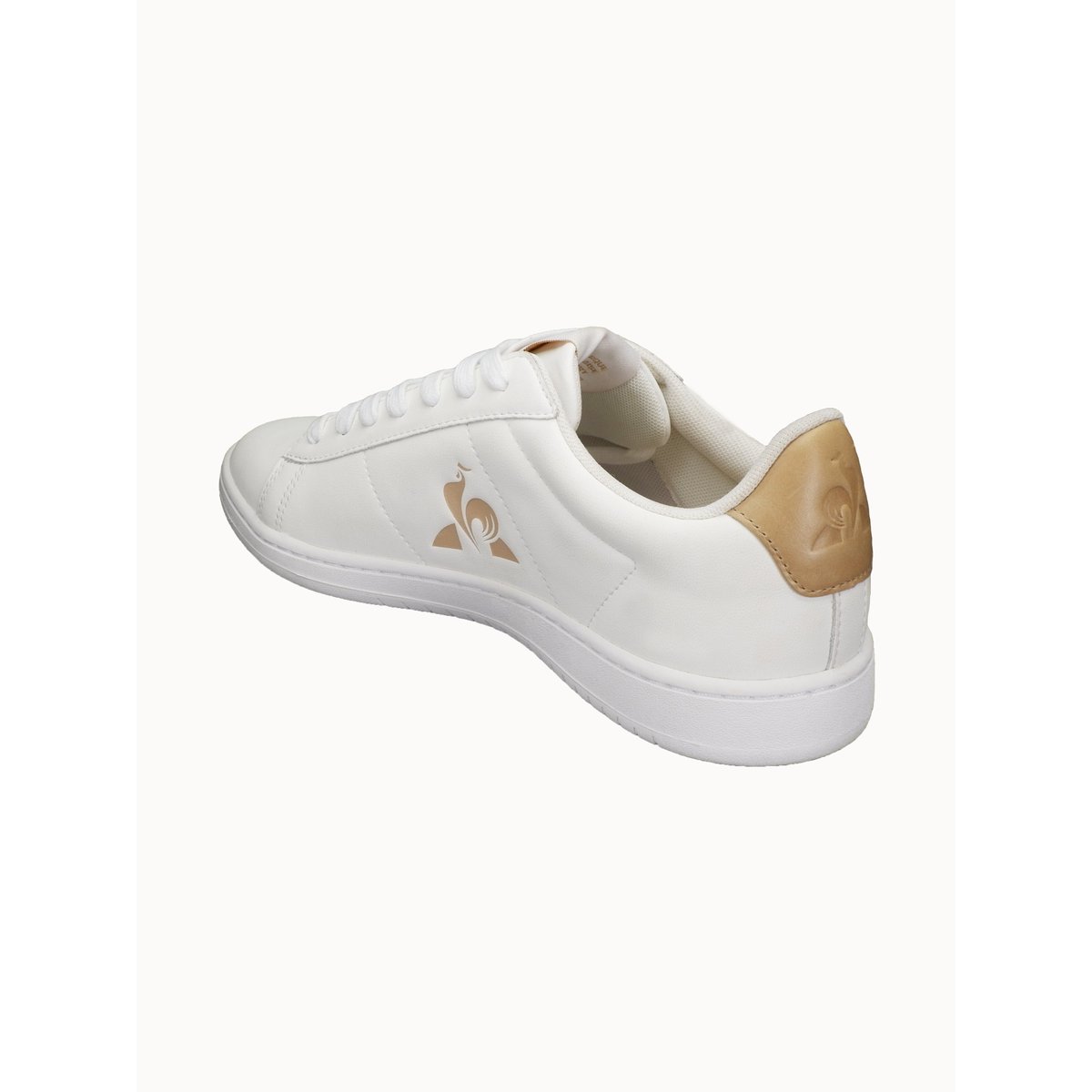 Sneakers en cuir Courtset optical white/tan, LE COQ SPORTIF