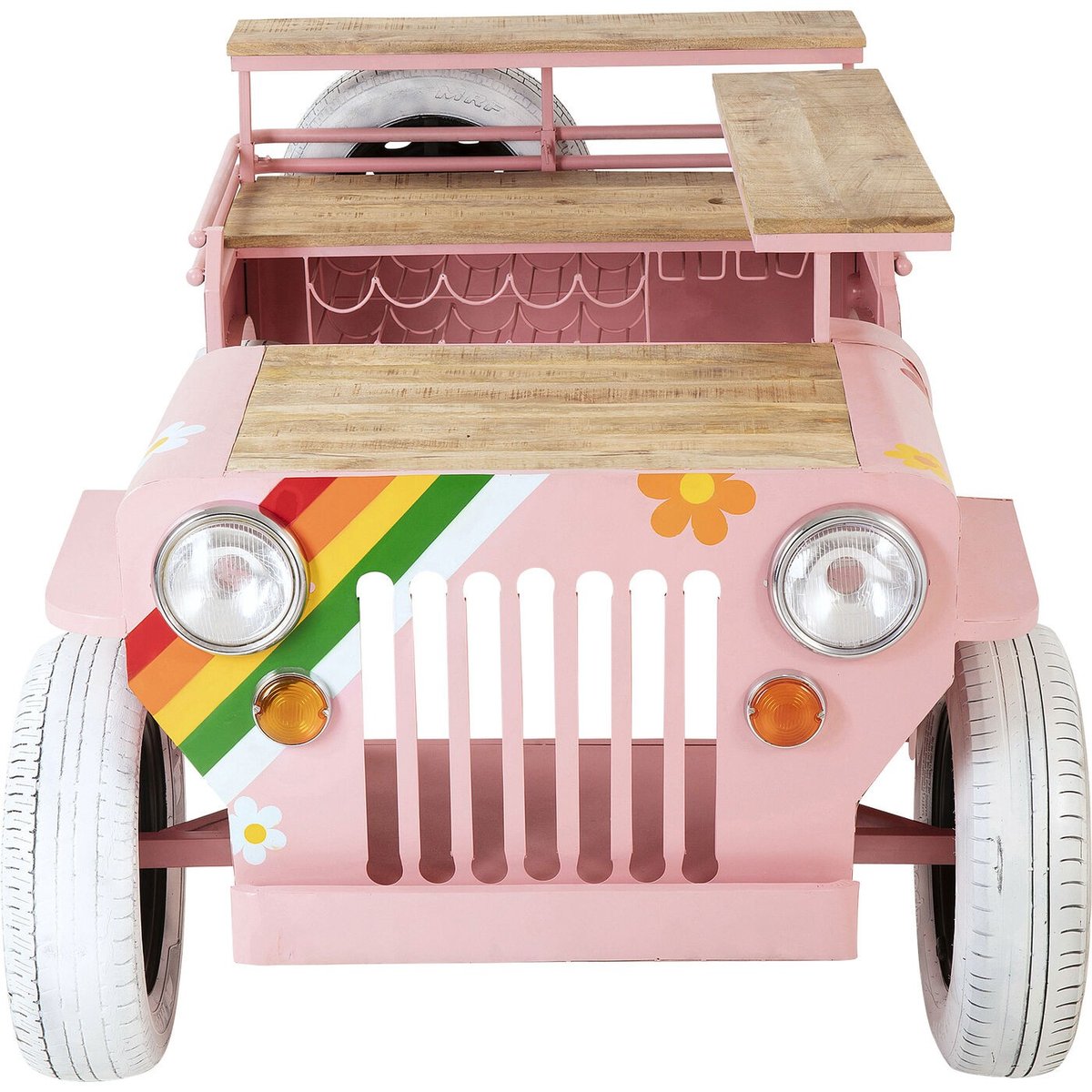 Bar voiture, FLOWER POWER rose, KARE DESIGN
