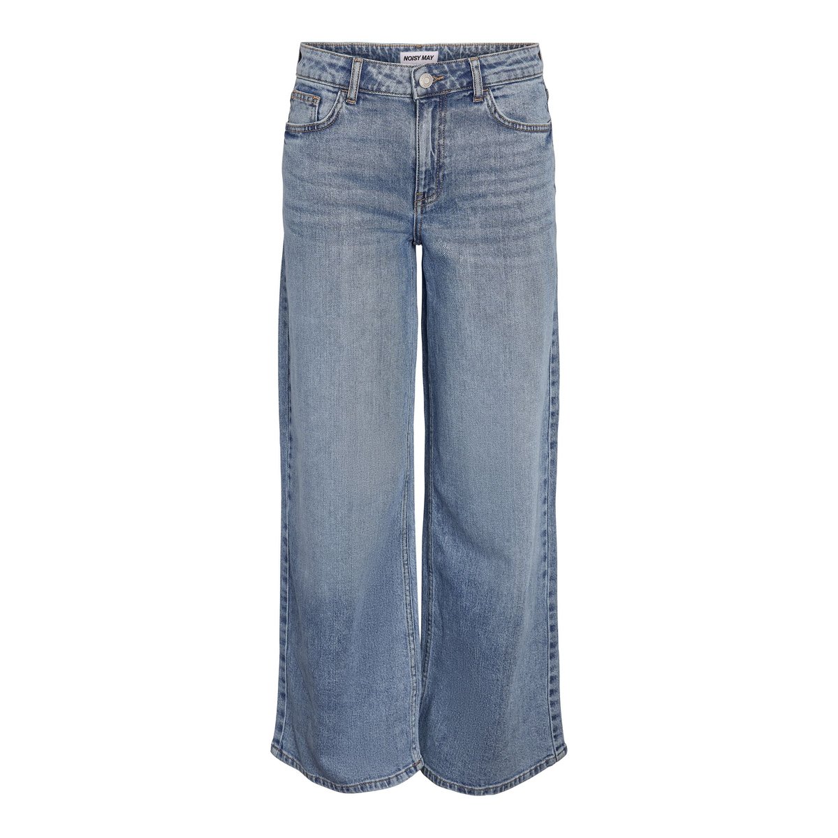 Jean À Coupe Ample bleu - light blue denim1, NOISY MAY