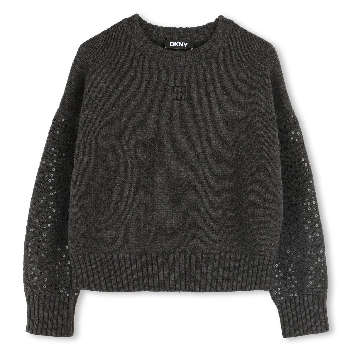 Pull tricoté zinc, DKNY