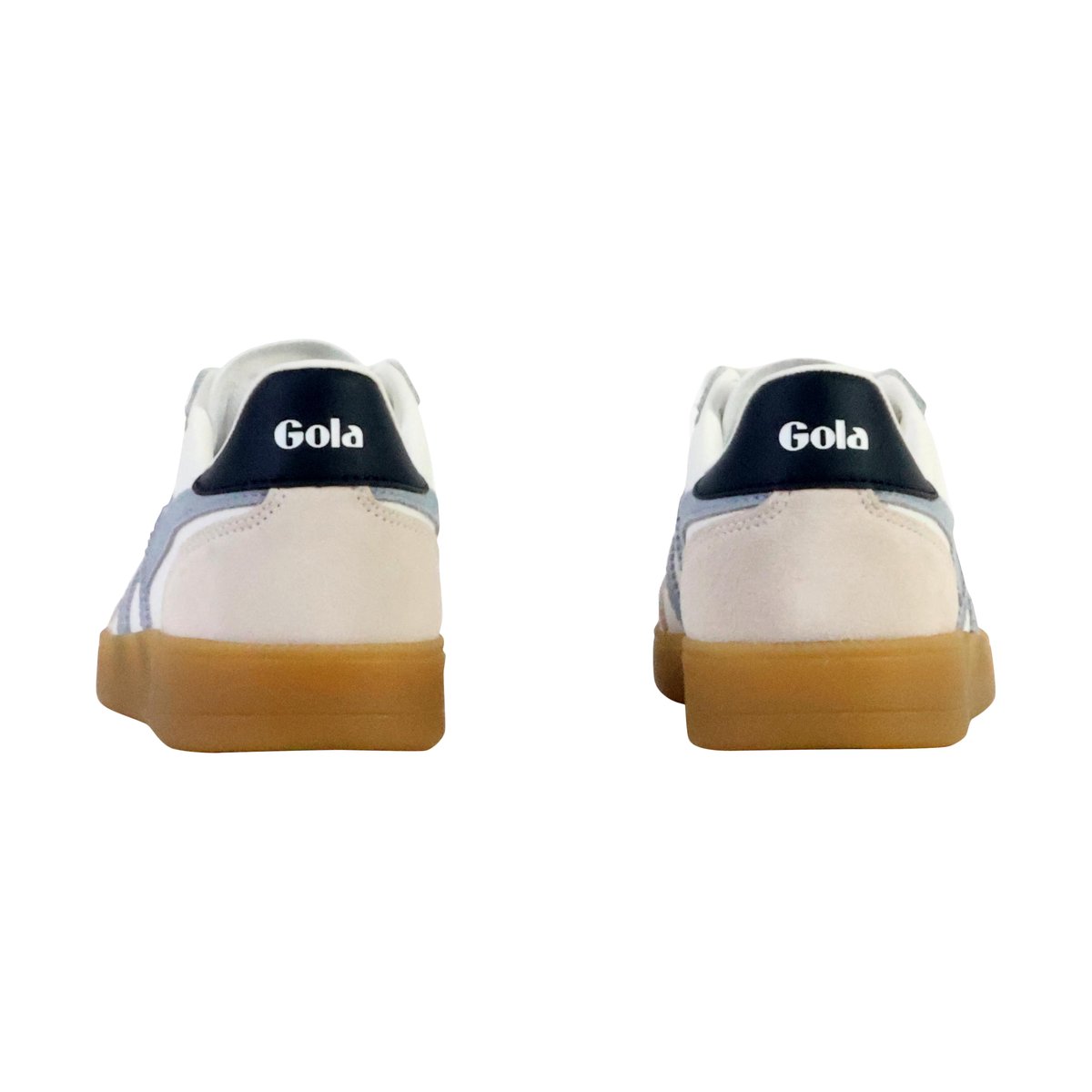 Baskets Viper Leather blanc-air-marine-gum, GOLA