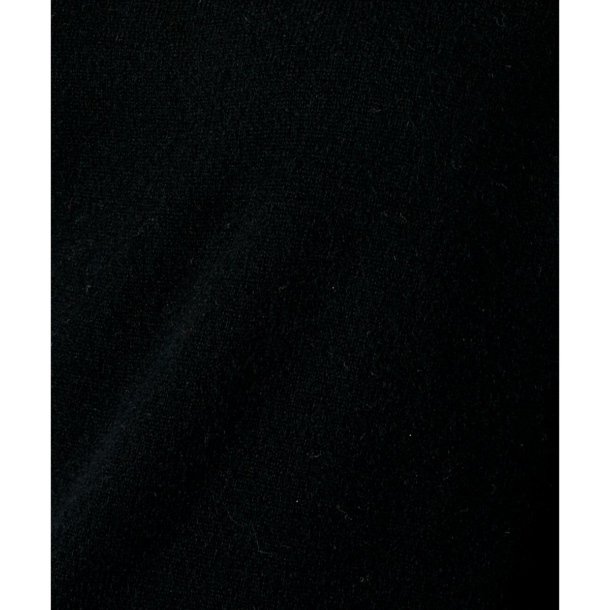Pull col rond pur cachemire noir, DAMART