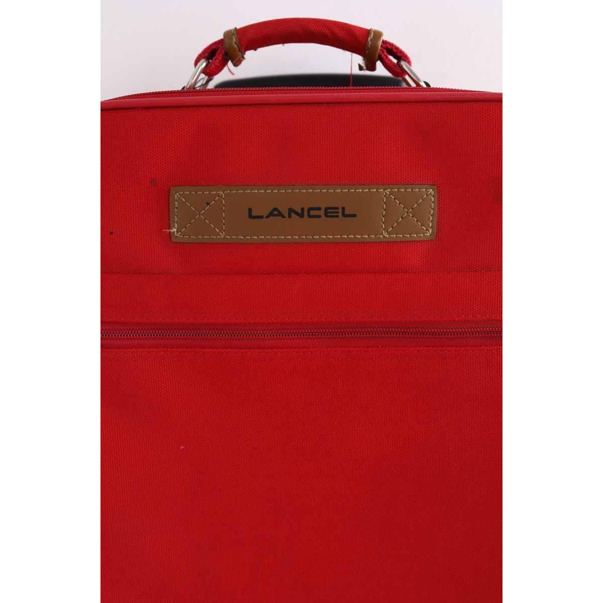 Valise - Bon État rouge, LANCEL