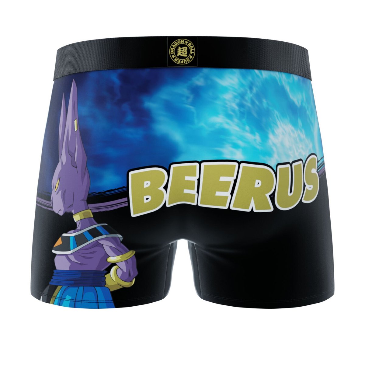 Lot De 3 Boxers Dragon Ball Super noir/bleu/violet/orange/vert/rouge, FREEGUN