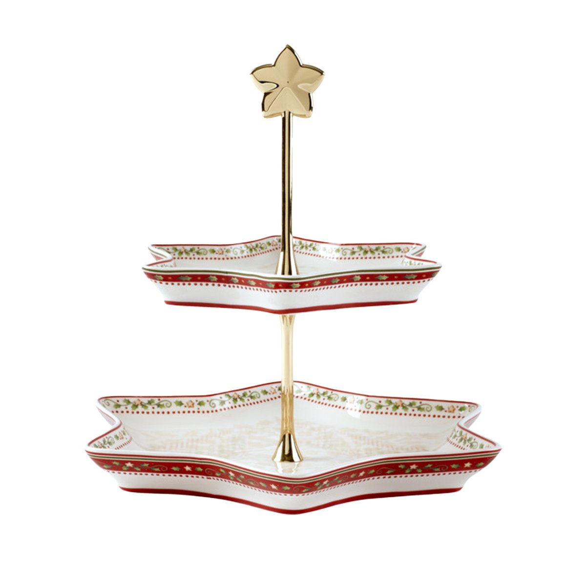 Etagère, Décor Houx WINTER BAKERY DELIGHT couleur unique, VILLEROY & BOCH