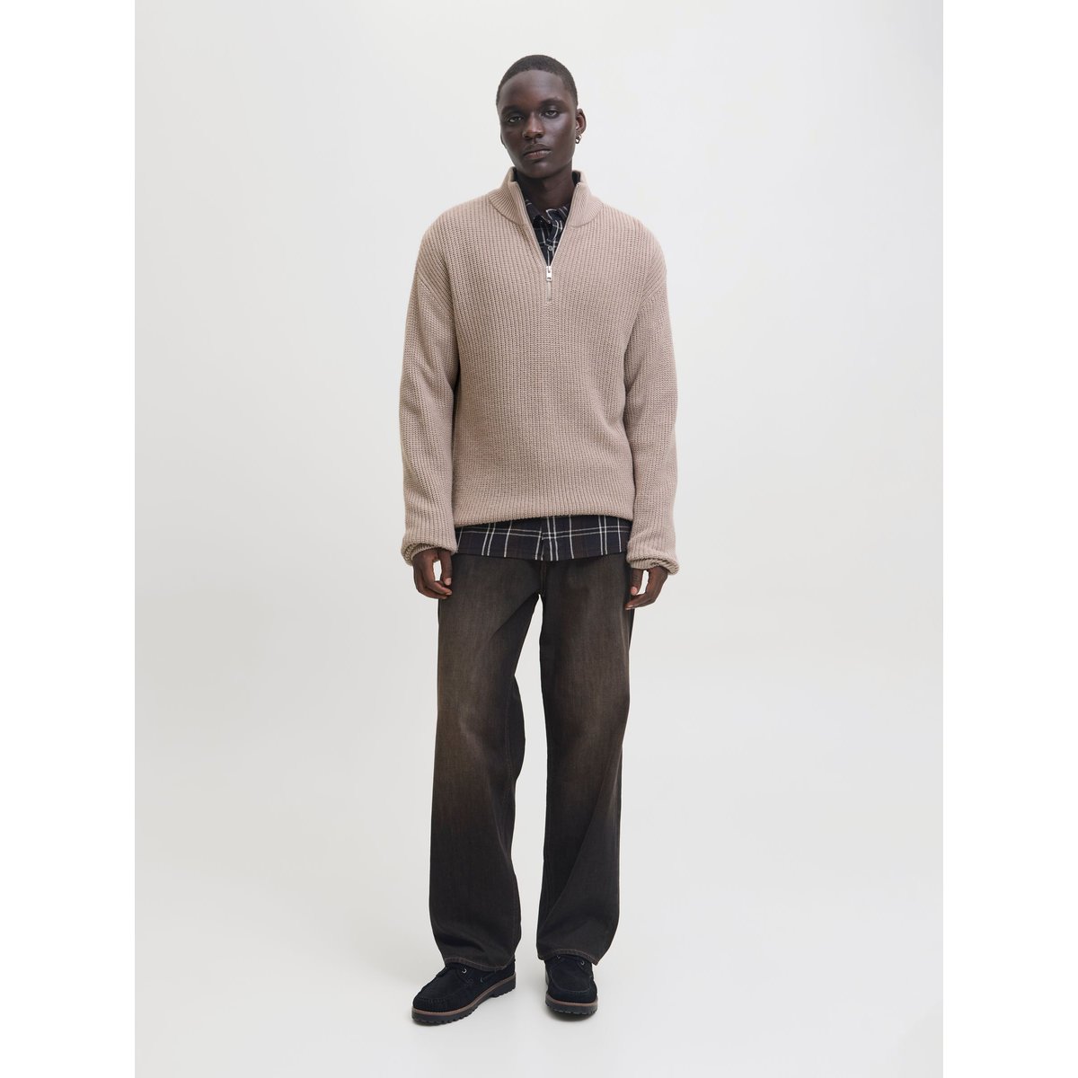 Sweat À Mi-Fermeture Éclair atmosphere, JACK & JONES