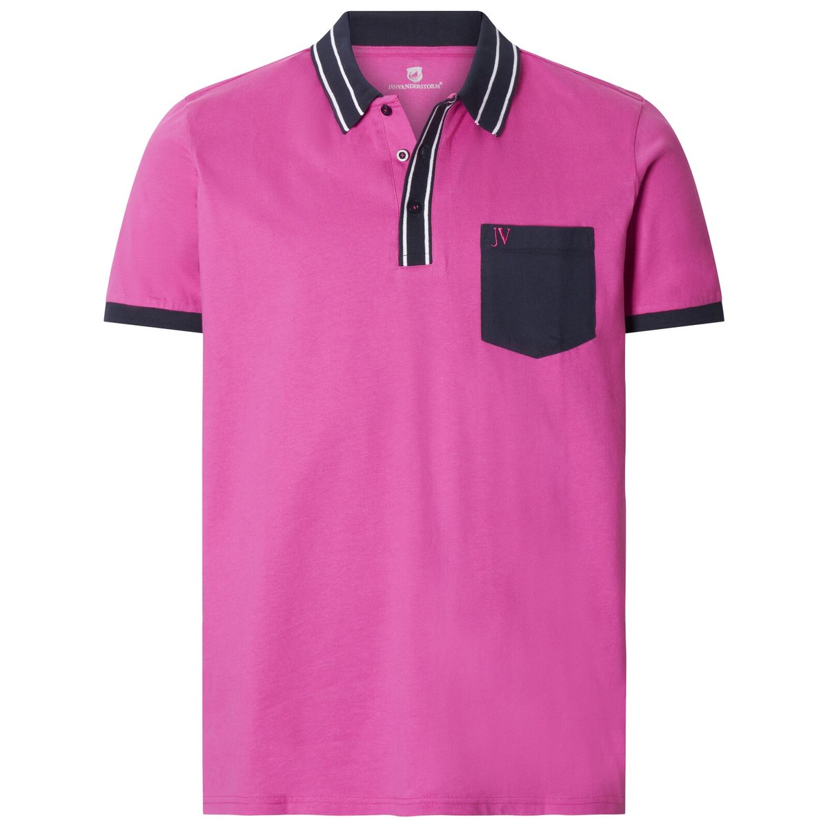 Lot de 2 polos SKALLE vert clair rose vif, JAN VANDERSTORM