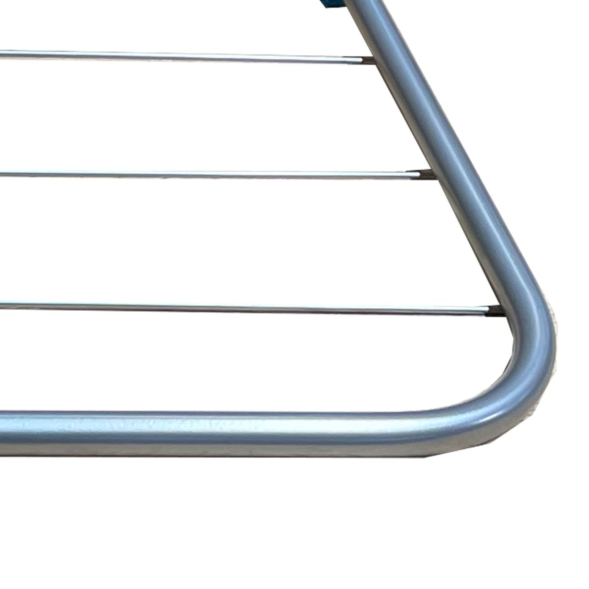 Séchoir à linge pliant pour balcon et radiateur bleu et gris gris, WADIGA