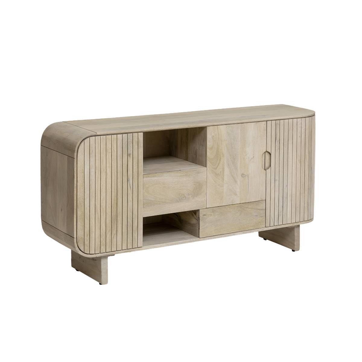 Buffet en bois de manguier YONI bois clair, MADE IN MEUBLES