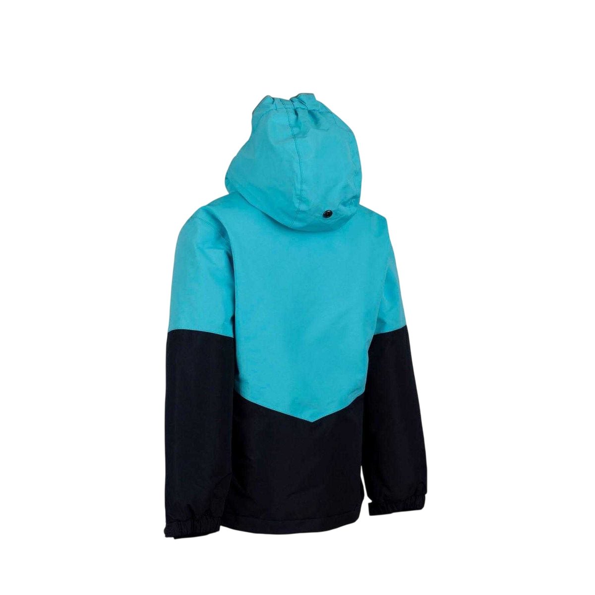 Blouson de ski à capuche amovible motif/style blocs de couleurs bleu, TRESPASS