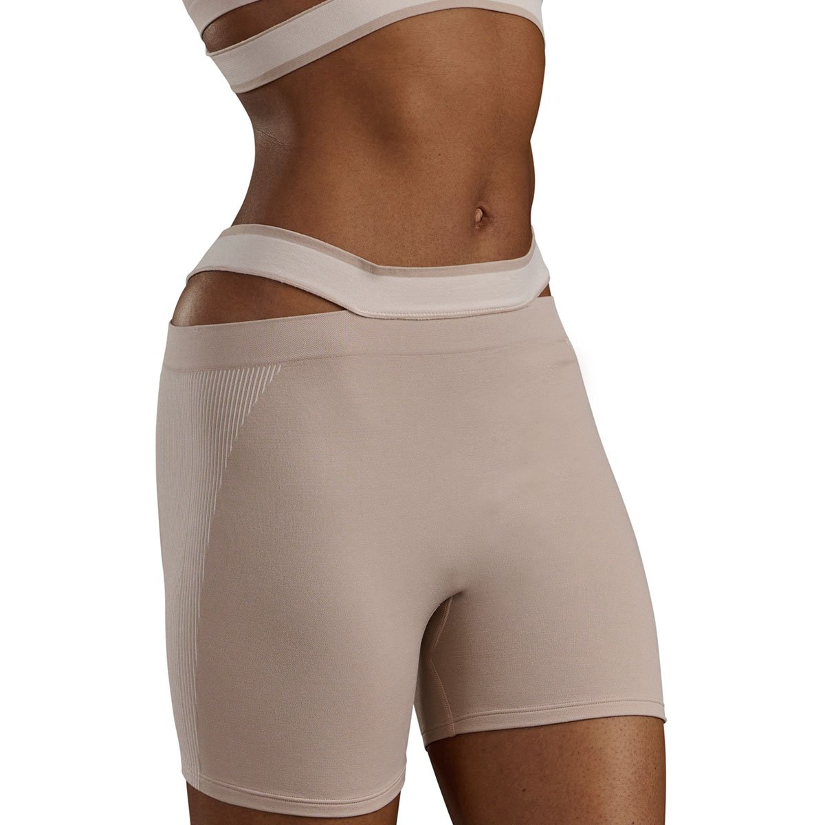 Shorty sport contour seamless blanc, adidas Performance