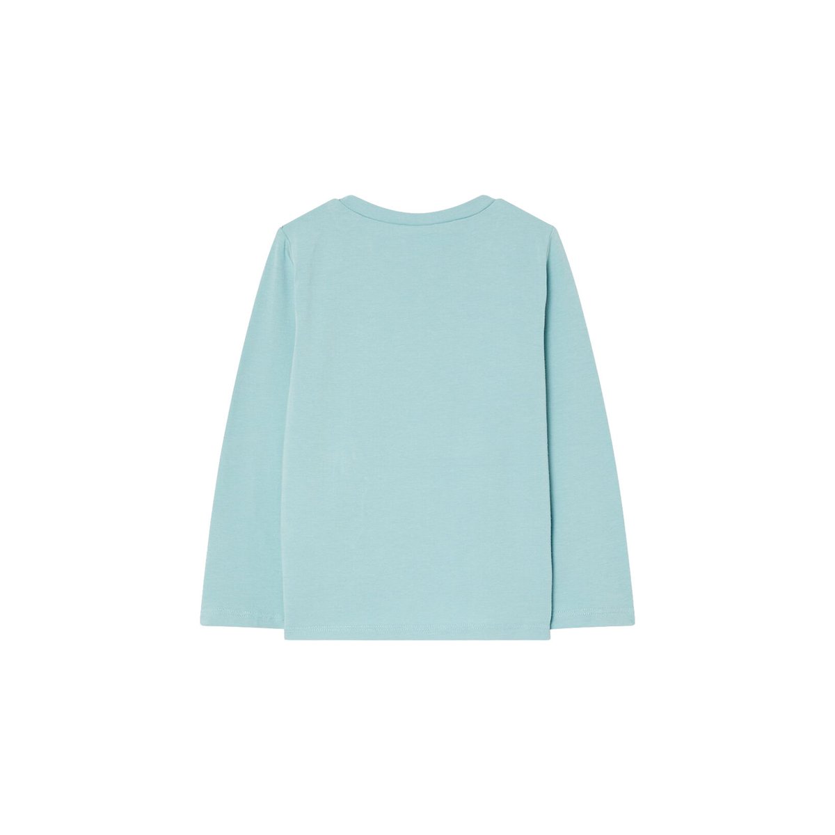 T-shirt en jersey avec imprimé bleu clair, LIU JO