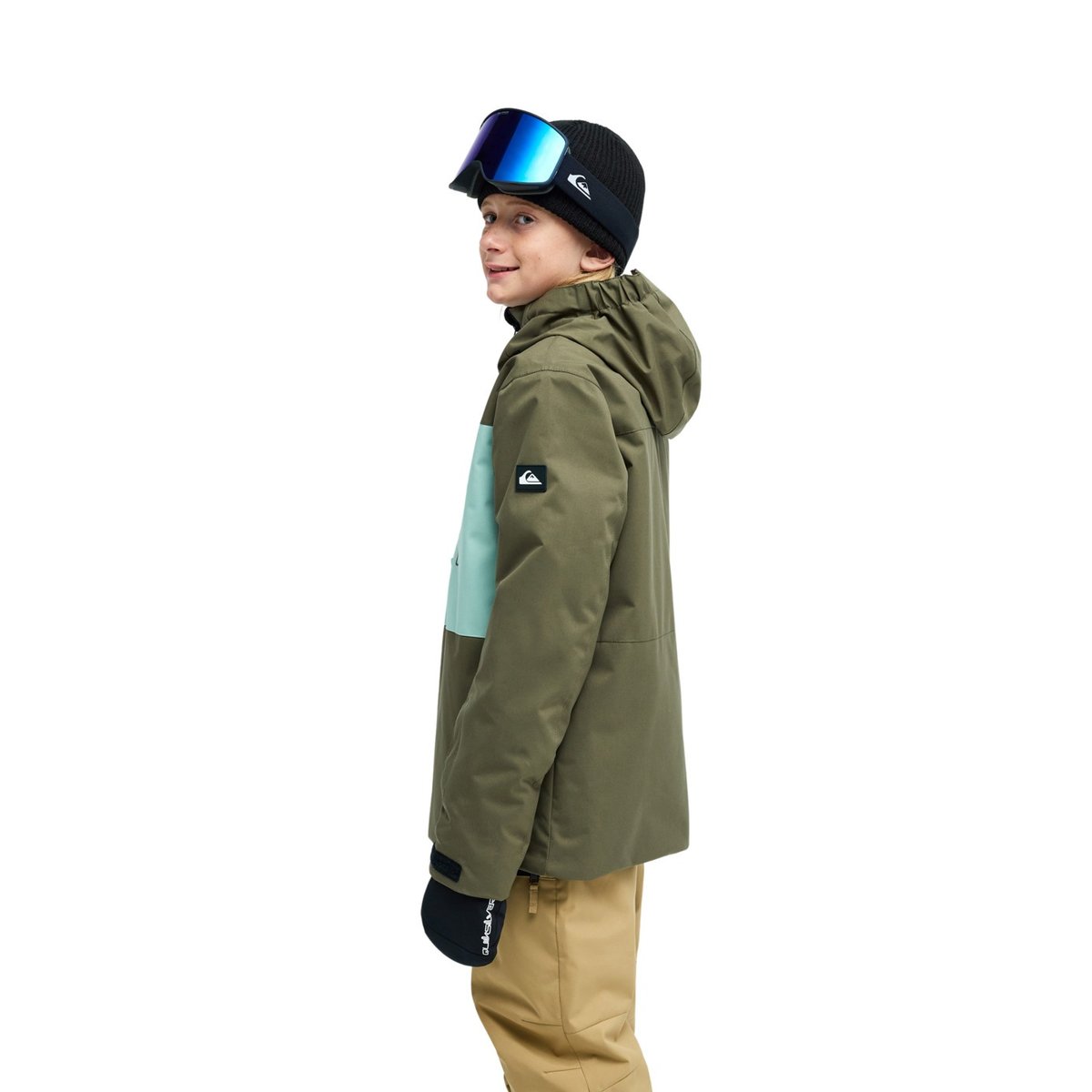 Veste de snow technique SYCAMORE 10K vert grape leaf, QUIKSILVER