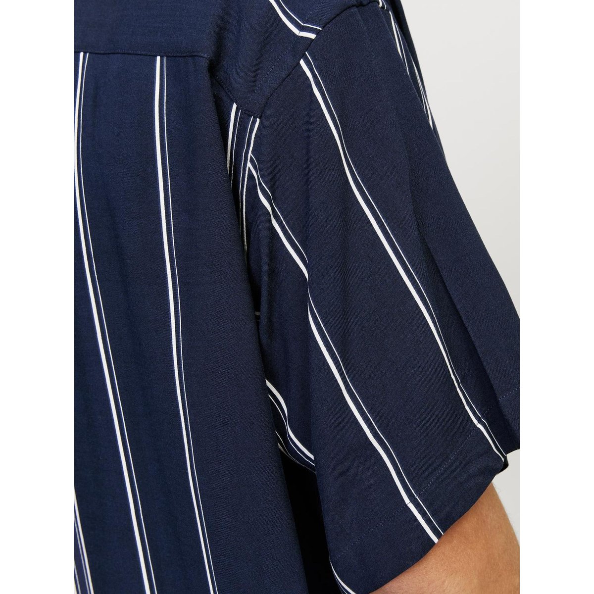 Chemisette en viscose marine, JACK & JONES