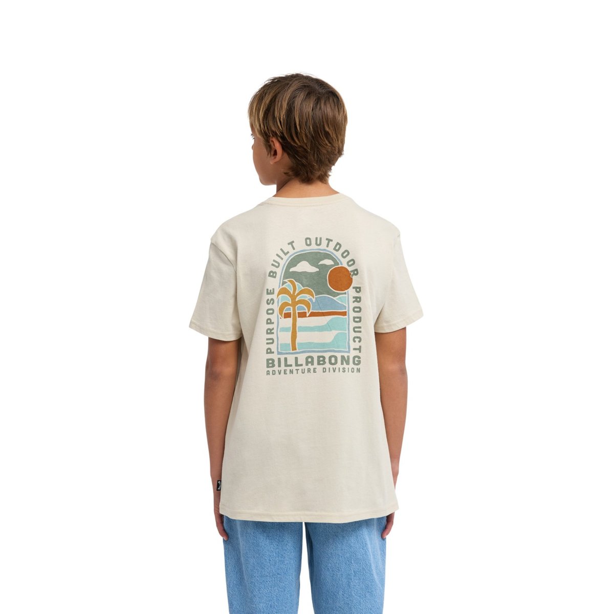 T shirt manches courtes SUNDOWN beige oatmeal, BILLABONG