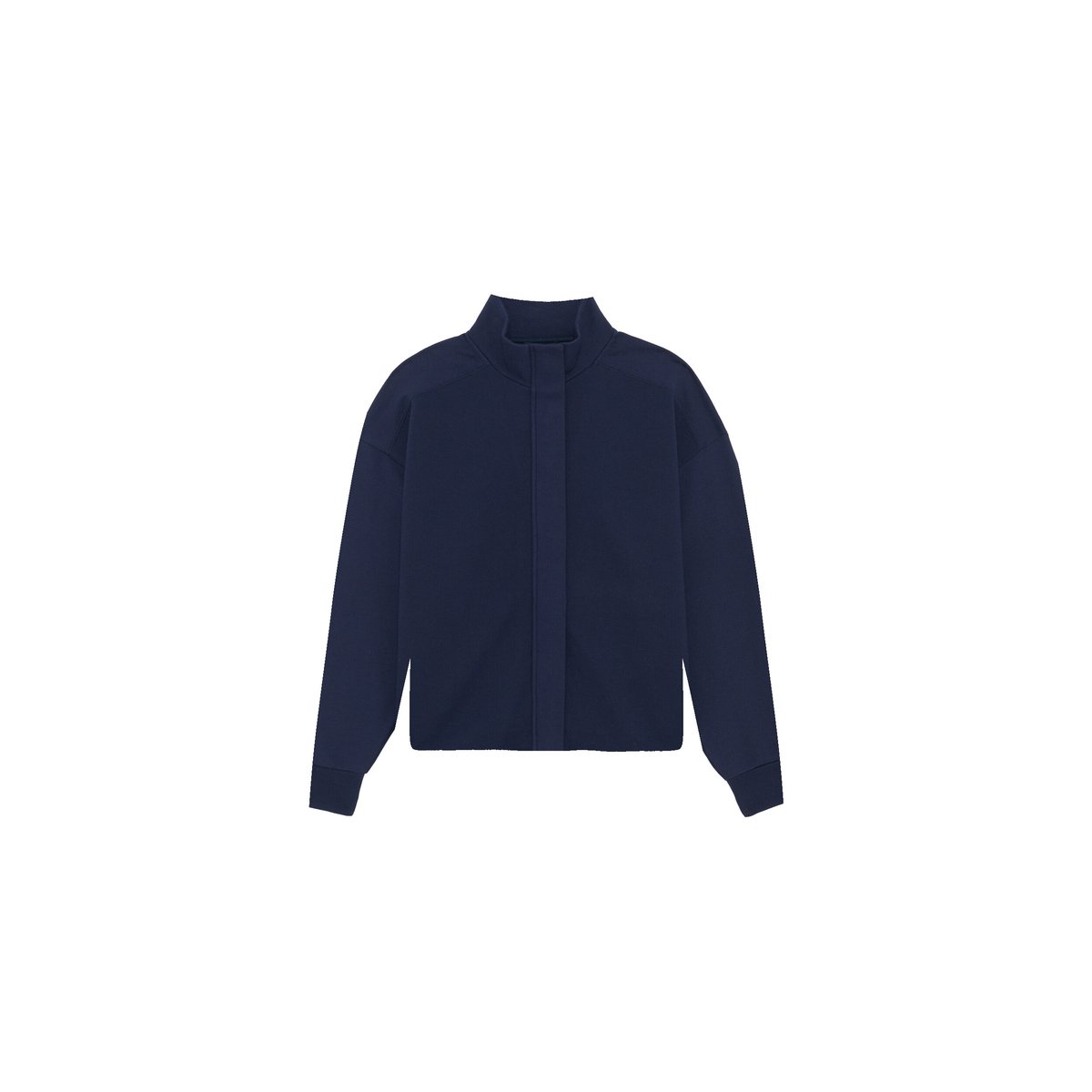 Sweat droit col camionneur SWEAT TGWENN bleu marine, CAROLL