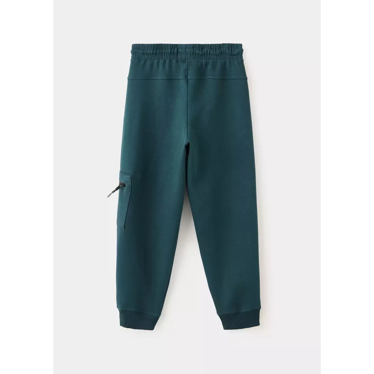 Pantalon jogger coton vert foncé, MANGO KIDS