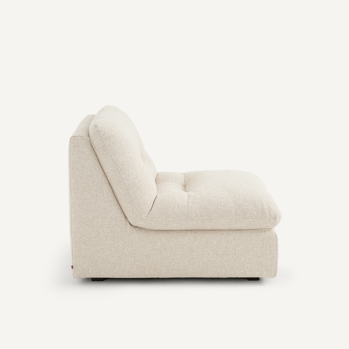 Modulares Sesselmodell aus Bouclé, GIULIANO kreide, AM.PM