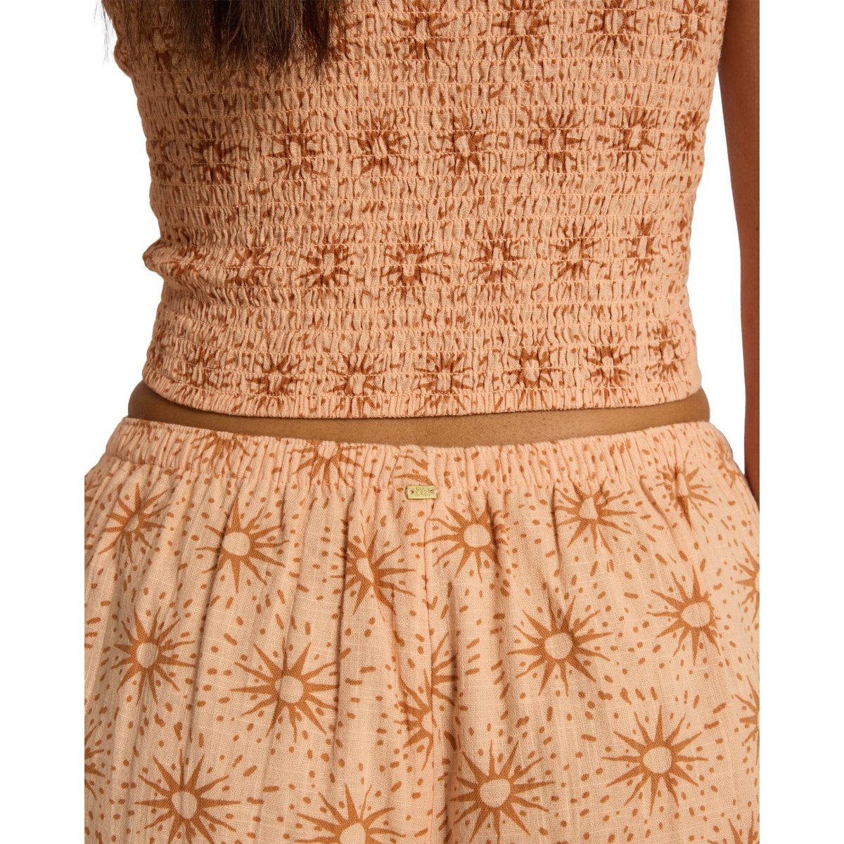 Short à taille élastique SUN FADE orange light peach, BILLABONG